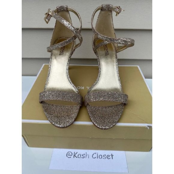 Michael Kors Ava Strappy Sandal - Size 7 M - Picture 5 of 10